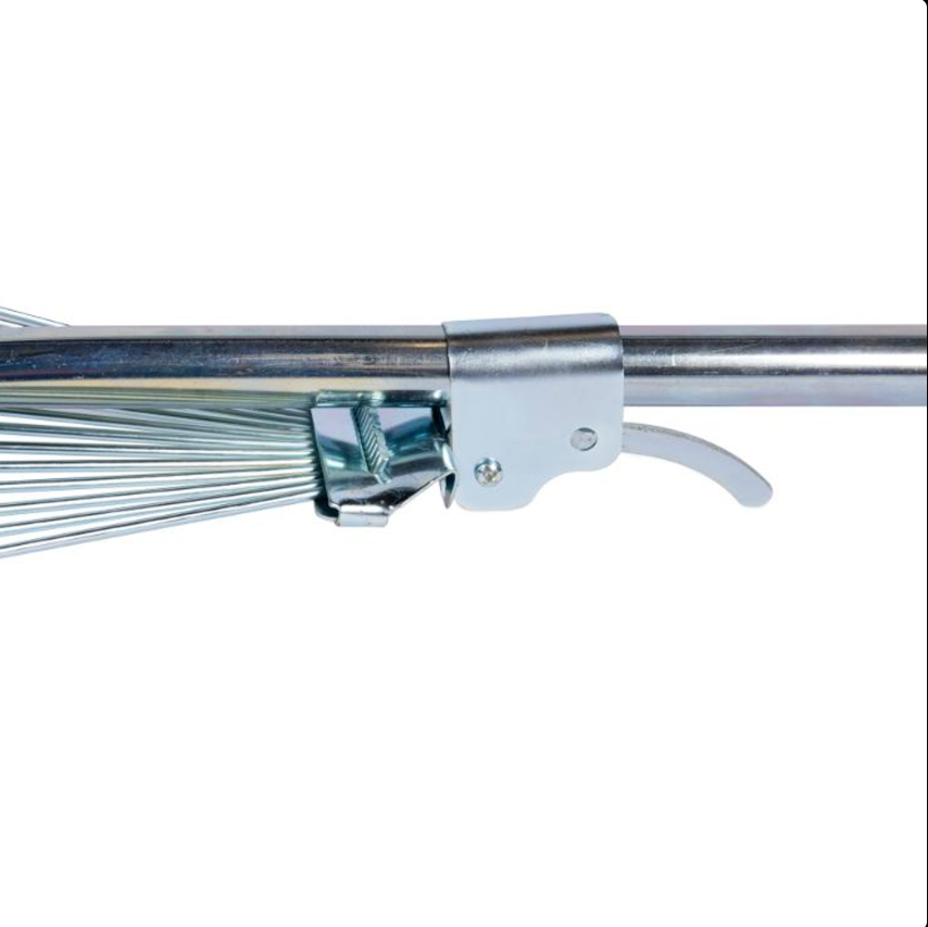 Set grădinărit 2 în 1: Săpăligă + Greblă reglabilă cu coadă metalică