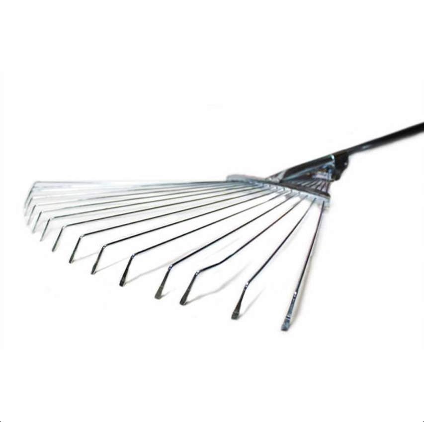 Set grădinărit 2 în 1: Săpăligă + Greblă reglabilă cu coadă metalică